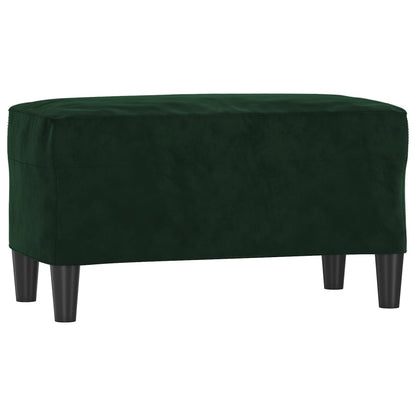Panca Verde Scuro 70x35x41 cm in Velluto - homemem39