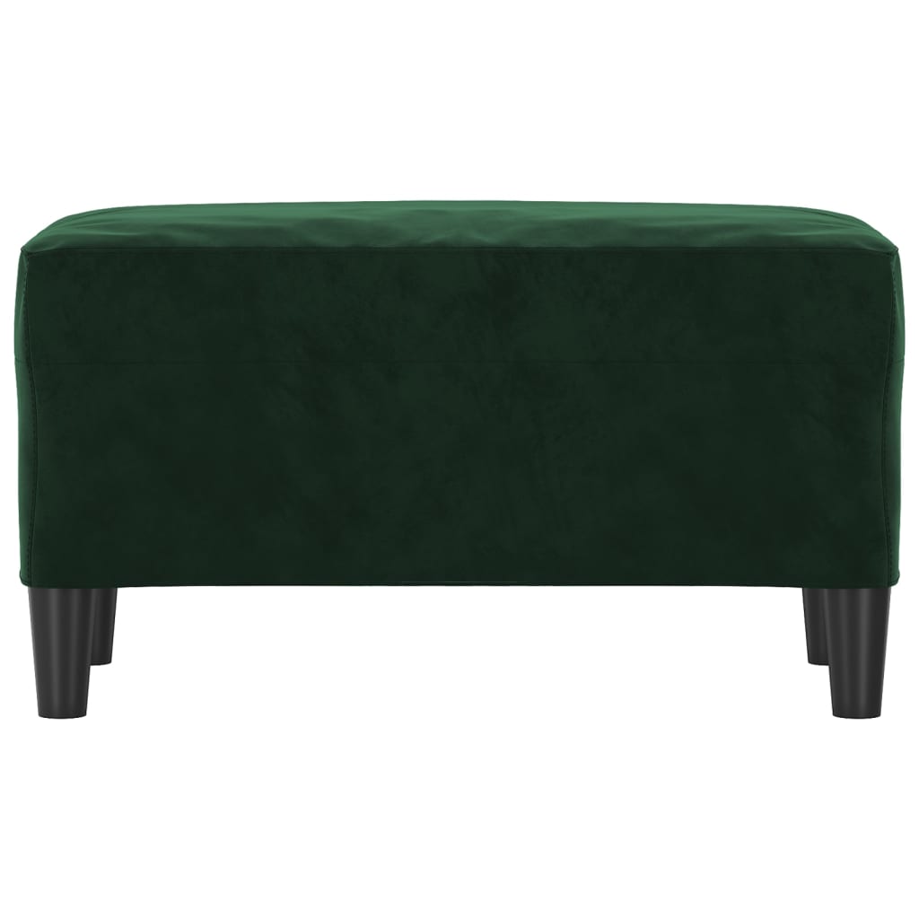 Panca Verde Scuro 70x35x41 cm in Velluto - homemem39
