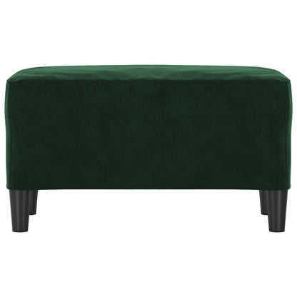 Panca Verde Scuro 70x35x41 cm in Velluto - homemem39