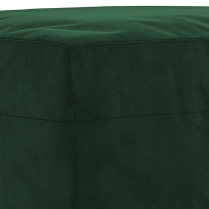 Panca Verde Scuro 70x35x41 cm in Velluto