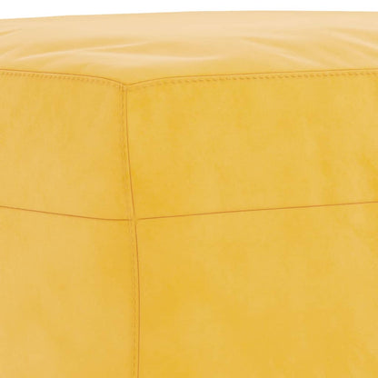 Panca Giallo 70x35x41 cm in Velluto - homemem39