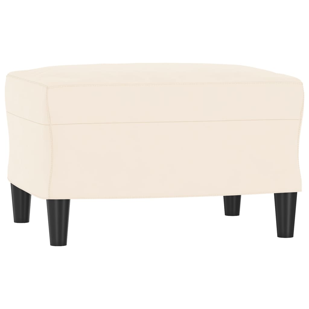 Panca crema 70x35x41 cm in Velluto - homemem39