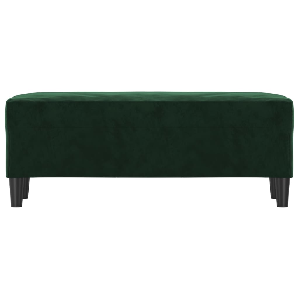 Panca Verde Scuro 100x35x41 cm in Velluto - homemem39