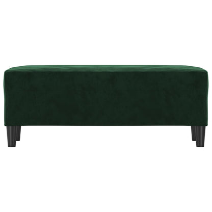 Panca Verde Scuro 100x35x41 cm in Velluto - homemem39