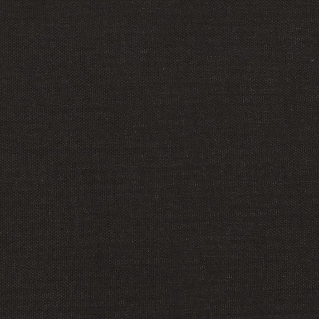 Cuscini Decorativi 2 pz Nero 40x40 cm in Tessuto