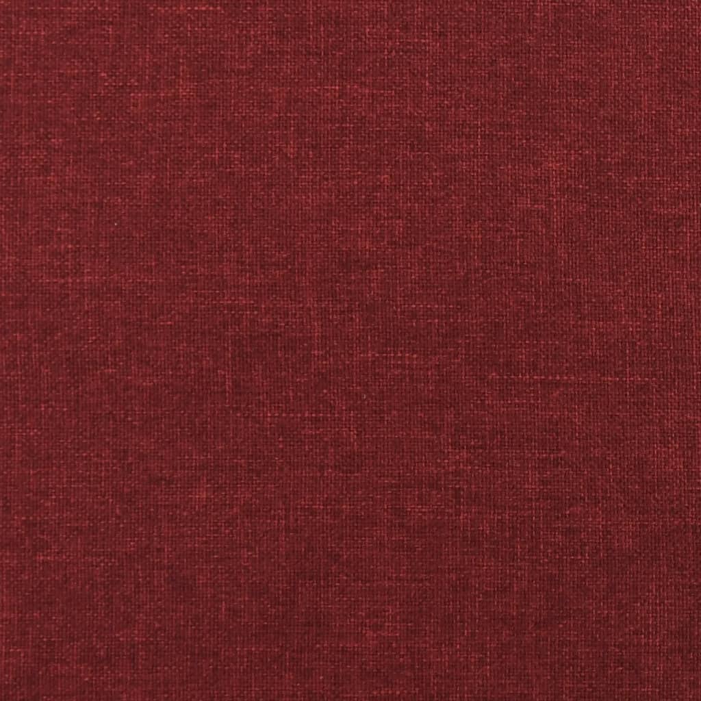 Cuscini Decorativi 2 pz Rosso Vino 40x40 cm in Tessuto