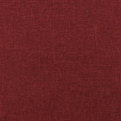 Cuscini Decorativi 2 pz Rosso Vino 40x40 cm in Tessuto