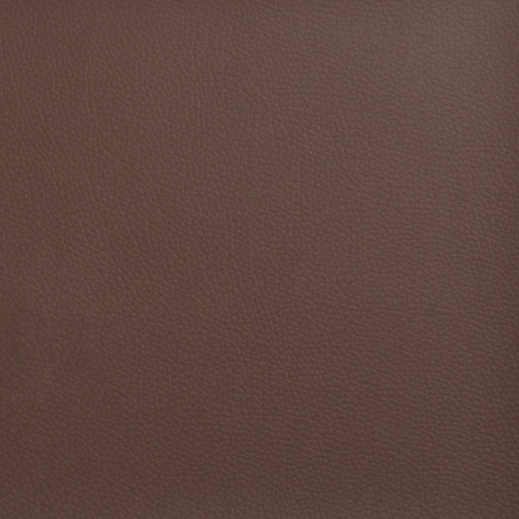 Cuscini Decorativi 2pz Marrone 40x40 cm in Similpelle