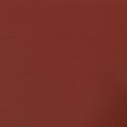 Cuscini Decorativi 2pz Rosso Vino 40x40 cm in Similpelle | homemem39