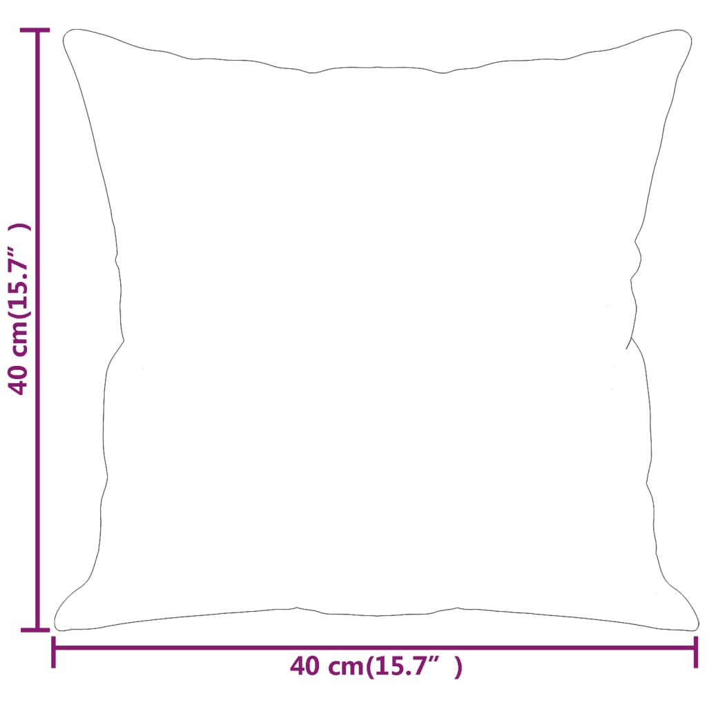 Cuscini Decorativi 2pz Rosso Vino 40x40 cm in Similpelle | homemem39