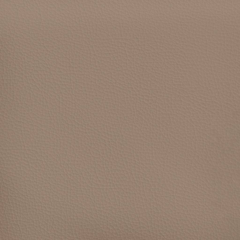 Cuscini Decorativi 2pz Cappuccino 40x40 cm in Similpelle