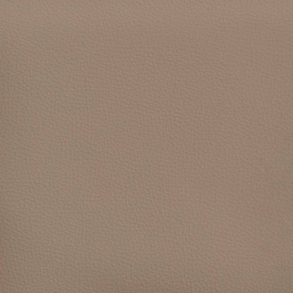 Cuscini Decorativi 2pz Cappuccino 40x40 cm in Similpelle