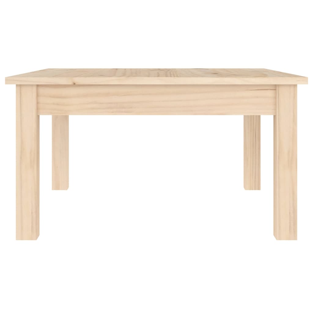 Tavolino da Salotto 55x55x30 cm Legno Massello di Pino | homemem39