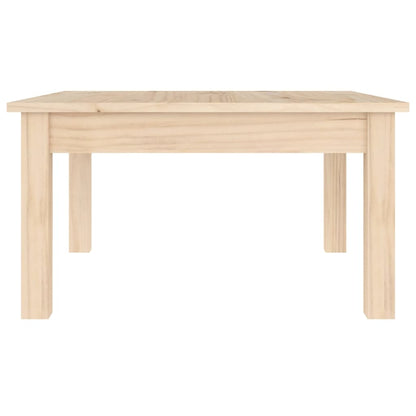 Tavolino da Salotto 55x55x30 cm Legno Massello di Pino | homemem39