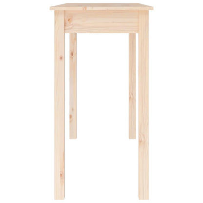 Tavolo Consolle 110x40x75 cm in Legno Massello di Pino - homemem39