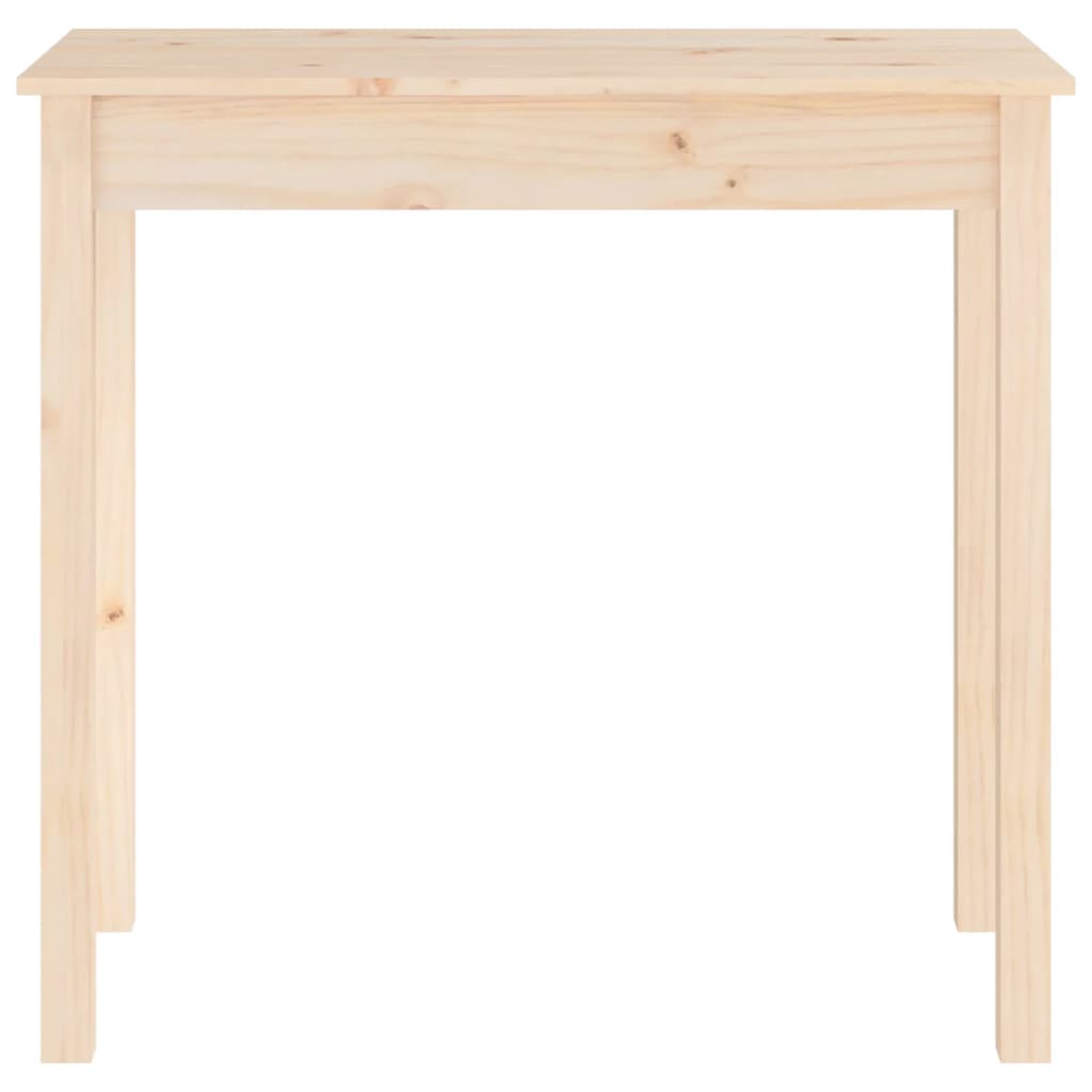 Tavolo Consolle 80x40x75 cm in Legno Massello di Pino - homemem39