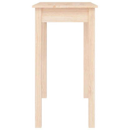Tavolo Consolle 80x40x75 cm in Legno Massello di Pino - homemem39