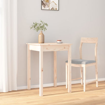 Tavolo da Pranzo 55x55x75 cm in Legno Massello di Pino | homemem39