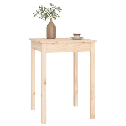 Tavolo da Pranzo 55x55x75 cm in Legno Massello di Pino | homemem39