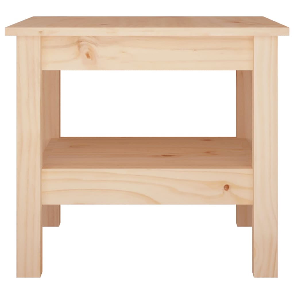 Tavolino da caffè 45x45x40 cm in legno massello di pino | homemem39