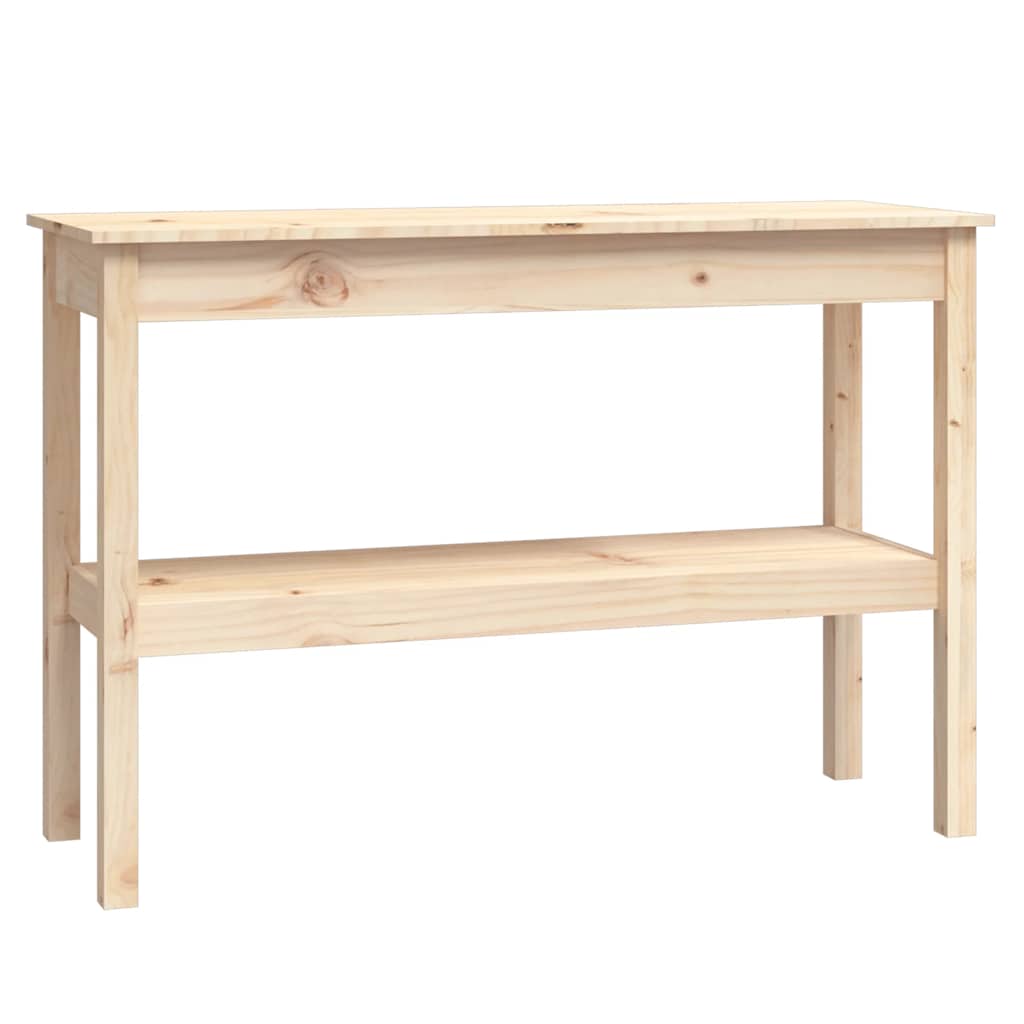 Tavolo Consolle 110x40x75 cm in Legno Massello di Pino | homemem39