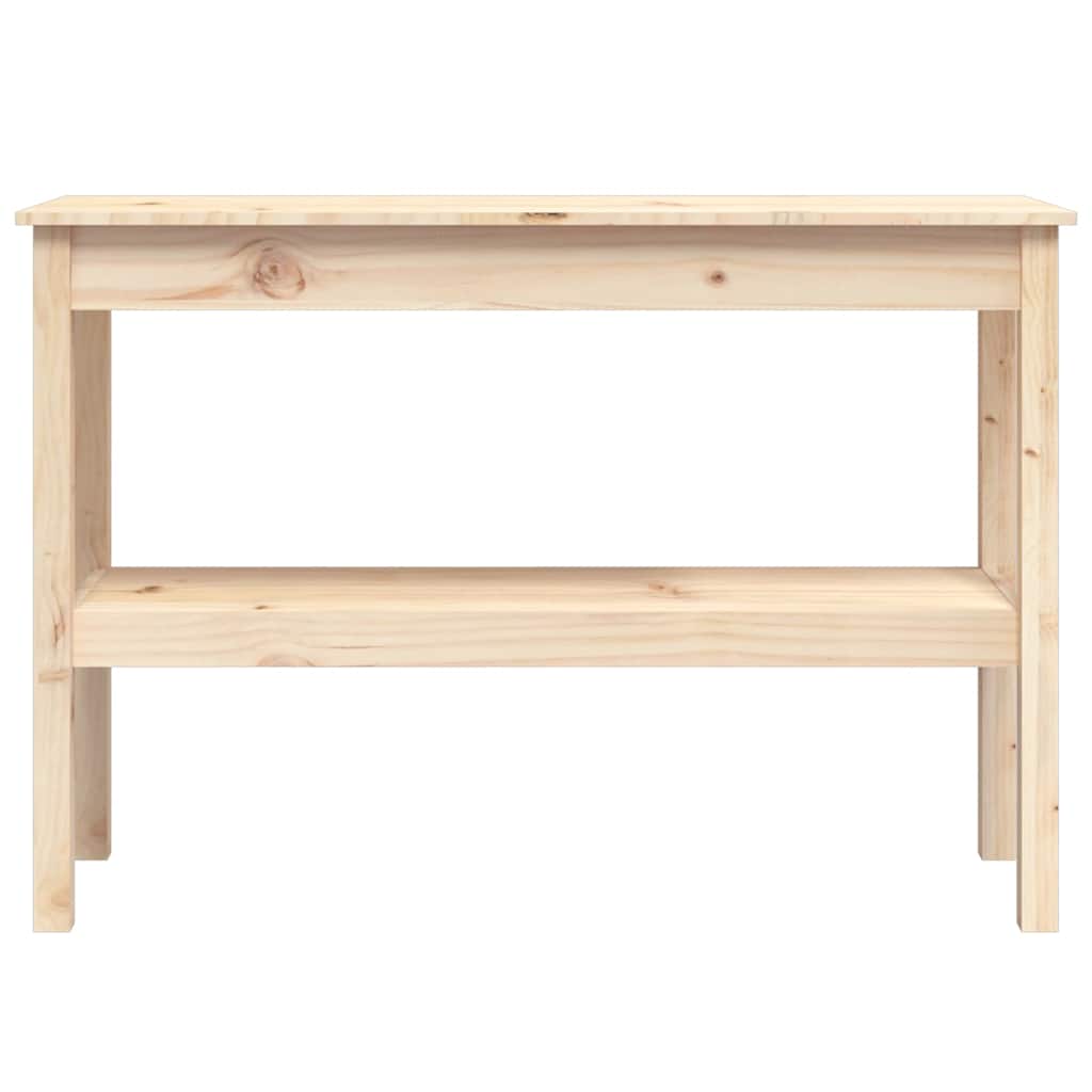 Tavolo Consolle 110x40x75 cm in Legno Massello di Pino | homemem39