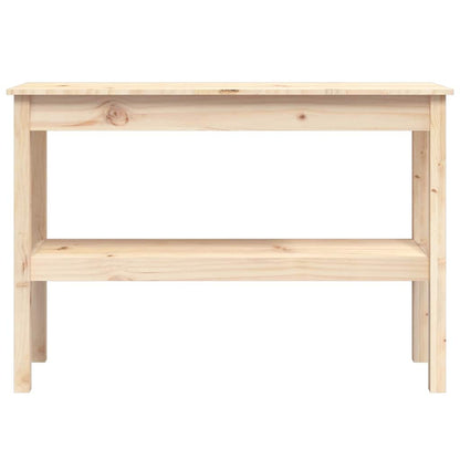 Tavolo Consolle 110x40x75 cm in Legno Massello di Pino | homemem39