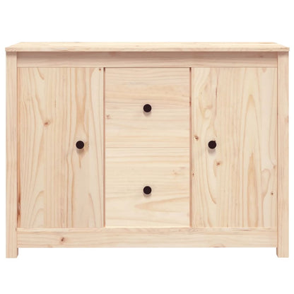 Credenza 100x35x74 cm in Legno Massello di Pino - homemem39