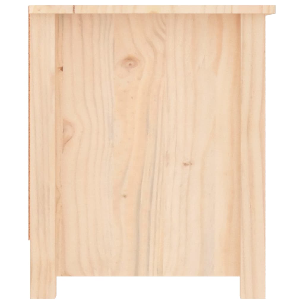 Scarpiera 110x38x45,5 cm in Legno Massello di Pino - homemem39