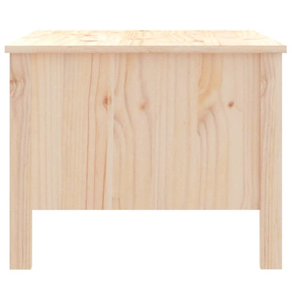 Tavolino da Salotto 100x50x40 cm Legno Massello di Pino | homemem39