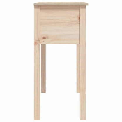 Tavolo Consolle 70x35x75 cm in Legno Massello di Pino