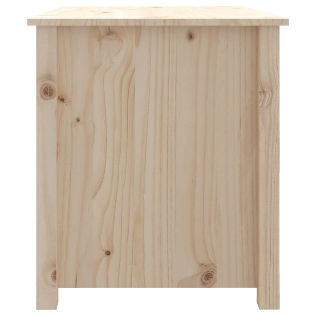Tavolino da Salotto 71x49x55 cm in Legno Massello di Pino