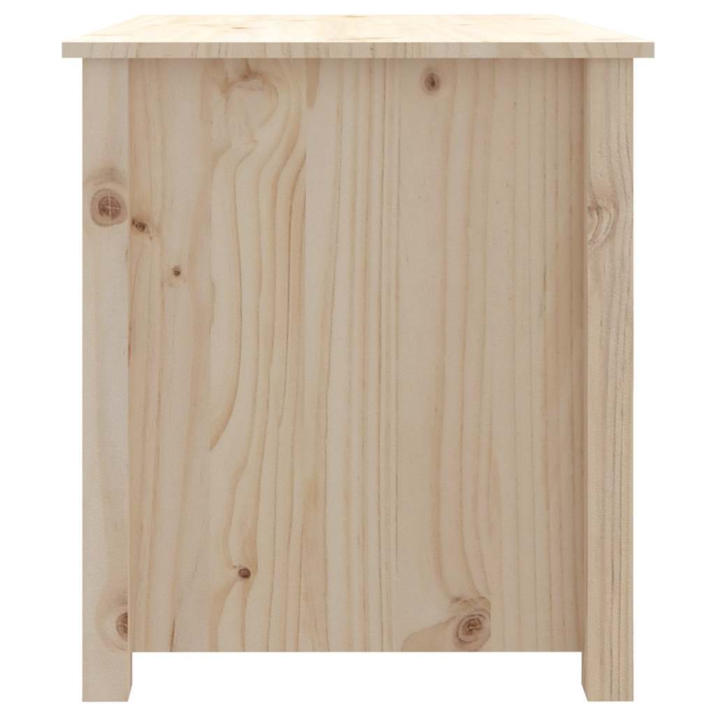 Tavolino da Salotto 71x49x55 cm in Legno Massello di Pino