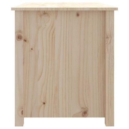 Tavolino da Salotto 71x49x55 cm in Legno Massello di Pino