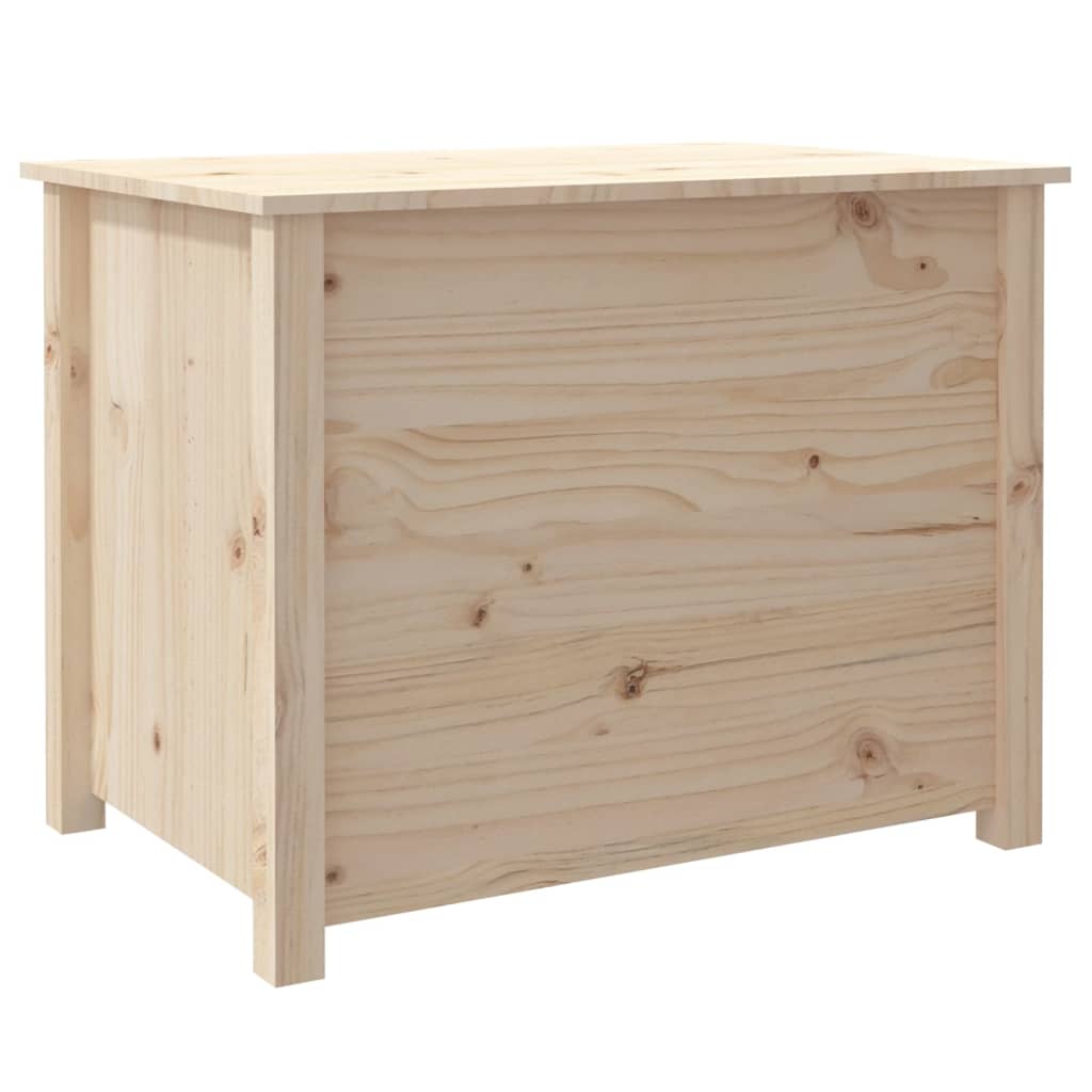 Tavolino da Salotto 71x49x55 cm in Legno Massello di Pino