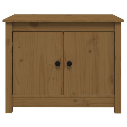 Tavolino da Salotto ambra 71x49x55 cm in Legno Massello di Pino | homemem39