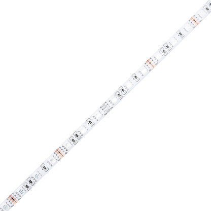 Mobile Porta TV con Luci LED Rovere Fumo 140x40x36 cm