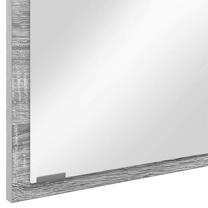 Specchio Grigio Sonoma 90 x 8,5 x 37 cm Legno multistrato | homemem39
