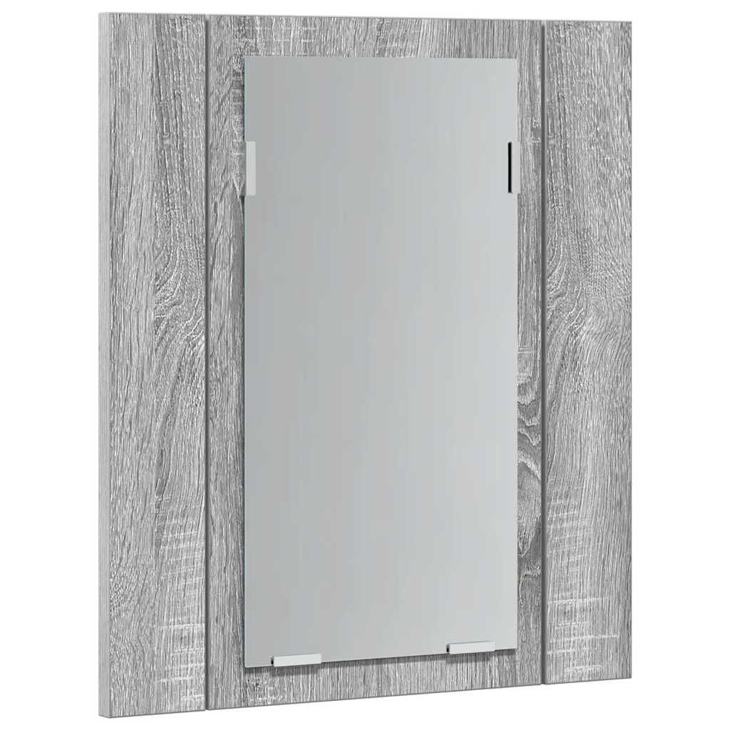Mobile da Bagno Grigio Sonoma 40x12x45cm in Legno Multistrato | homemem39