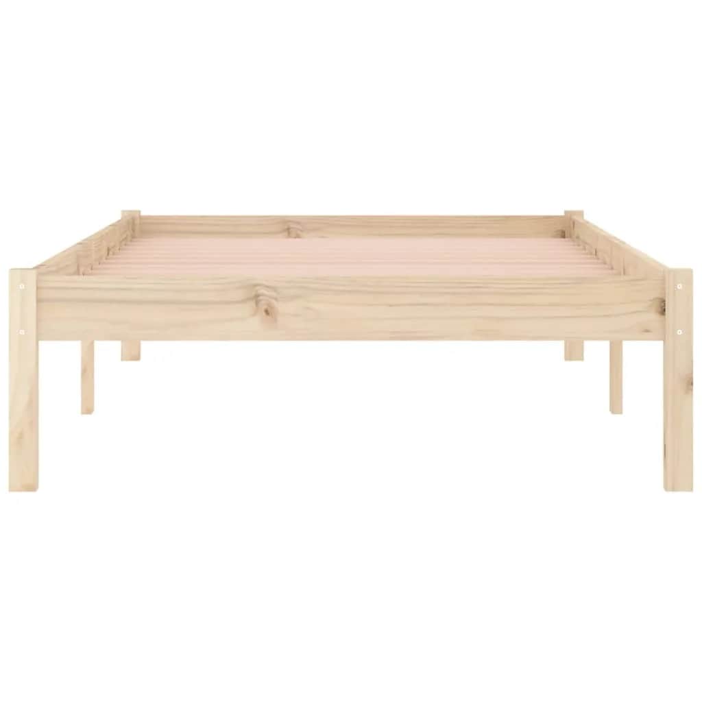 Giroletto senza Materasso 100x190 cm in Legno di Pino Doppio | homemem39