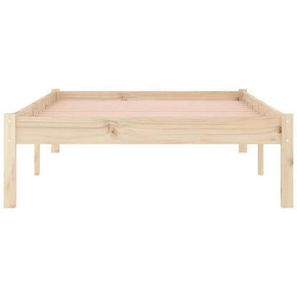Giroletto senza Materasso 100x190 cm in Legno di Pino Doppio | homemem39