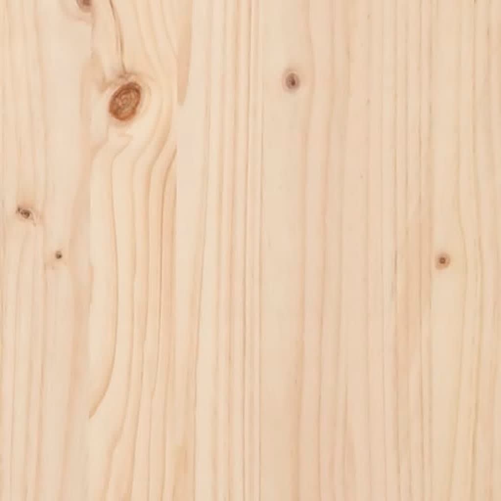 Giroletto senza Materasso 100x190 cm in Legno di Pino Doppio | homemem39
