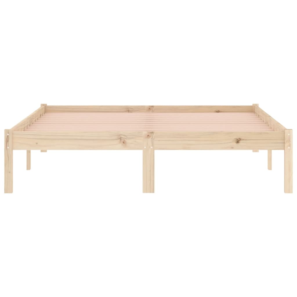 Giroletto senza Materasso 135x190 cm in Legno di Pino Full - homemem39