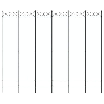 Divisorio a 4 Pannelli Bianco 240x200 cm Tessuto - homemem39