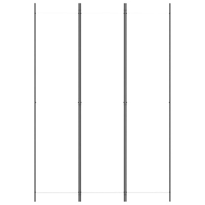 Divisorio a 3 Pannelli bianco 150x220 cm in Tessuto - homemem39