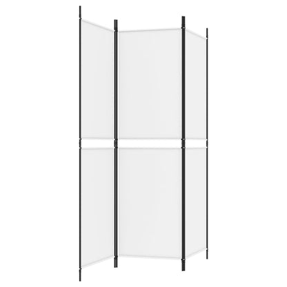 Divisorio a 3 Pannelli bianco 150x180 cm in Tessuto - homemem39
