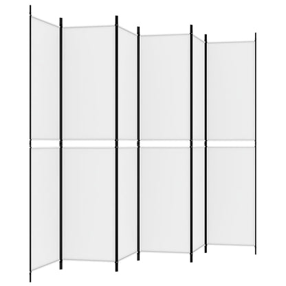 Divisorio a 4 Pannelli Bianco 300x220 cm Tessuto - homemem39