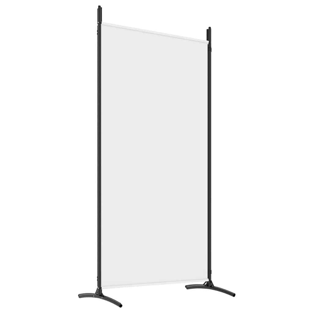 Divisorio a 4 Pannelli Bianco 346x180 cm Tessuto - homemem39