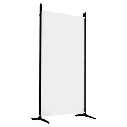 Divisorio a 5 Pannelli Bianco 433x180 cm Tessuto - homemem39