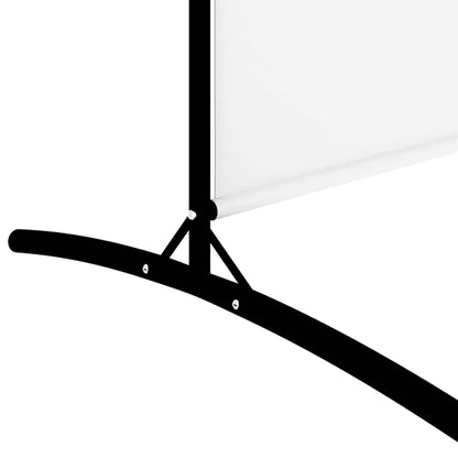 Divisorio a 5 Pannelli Bianco 433x180 cm Tessuto - homemem39